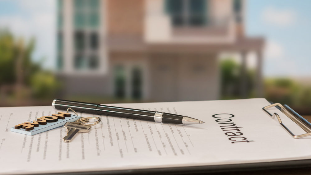 lease agreement or property contract